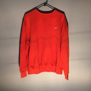 NWOT Nike Sweater Orange Large Men’s